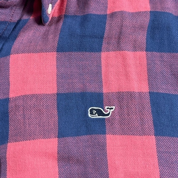 NWT Vineyard Vines Classic Whale Shirt Double Cloth Shirt Jacket Big Gingham - Picture 10 of 13